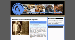 Desktop Screenshot of diabeticalertdog.com